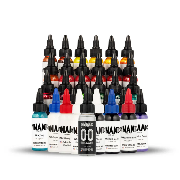 Dynamic Tattoo Ink Colours 1oz