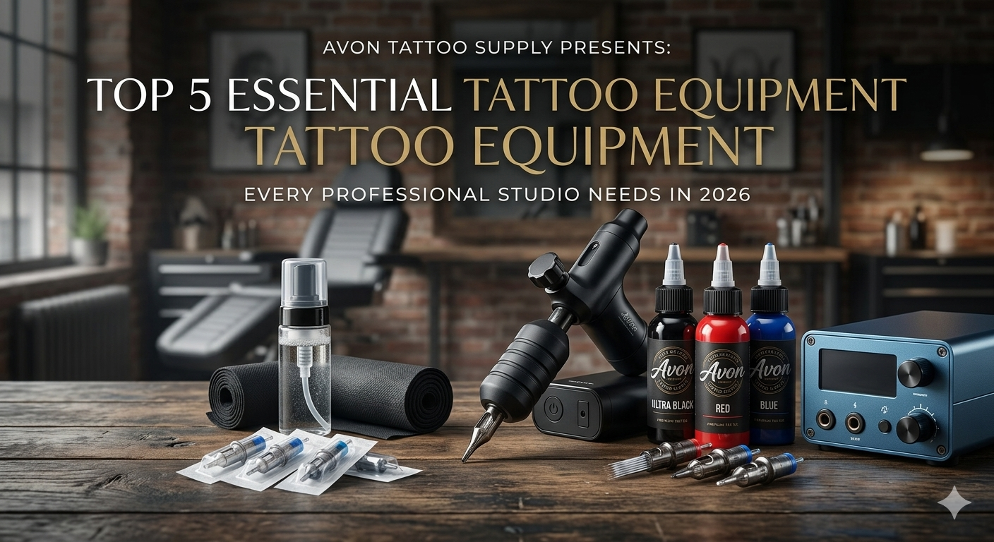 Top 5 Essential Tattoo Equipment Every Professional Studio Needs in 2026