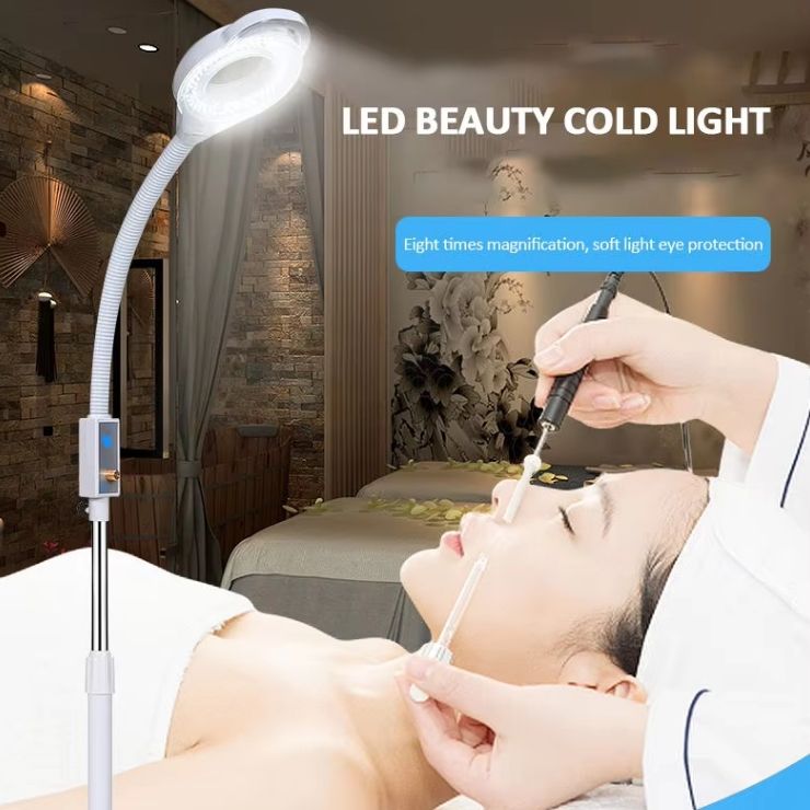LED Magnifying Floor Lamp Adjustable Gallery