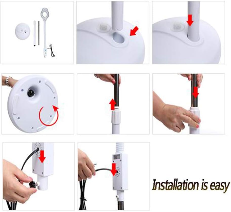 LED Magnifying Floor Lamp Adjustable Gallery
