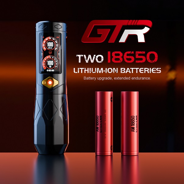 GTR Wireless Tattoo Pen – 5-Level Internal Adjustable Stroke & Servo Brushless Motor Gallery