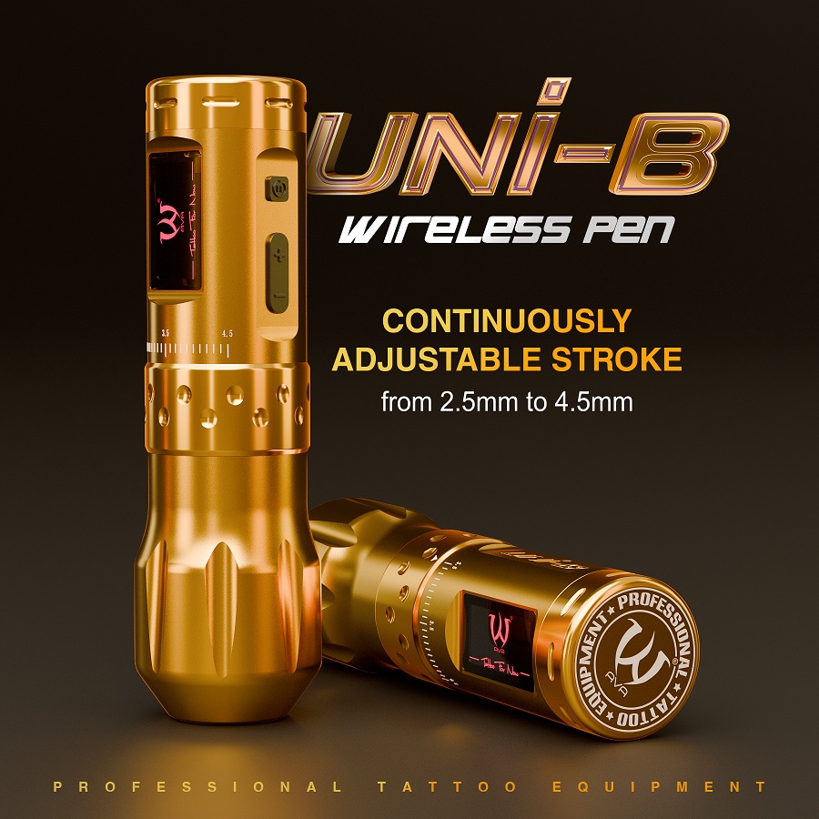 UNI‑B — Continuously Adjustable Stroke Rotary Tattoo Machine  Gallery
