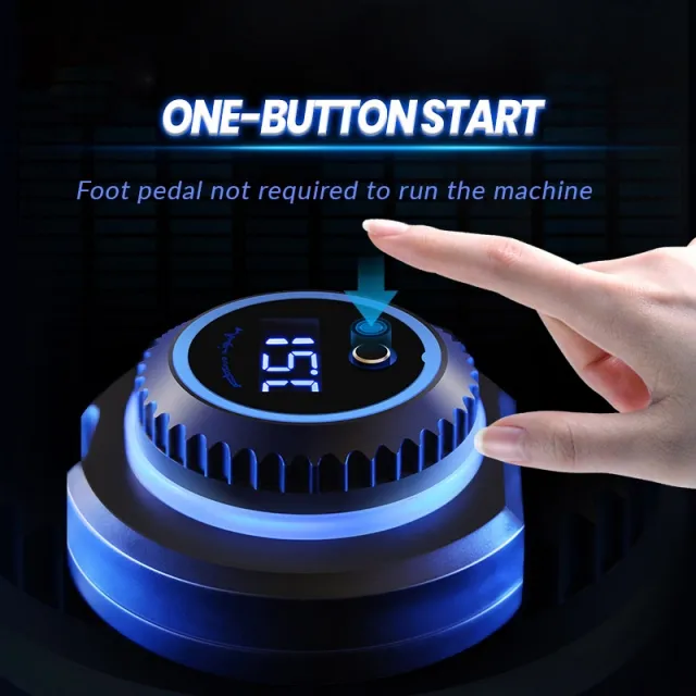 Mini LED Digital Dual Machine Tattoo Power Supply