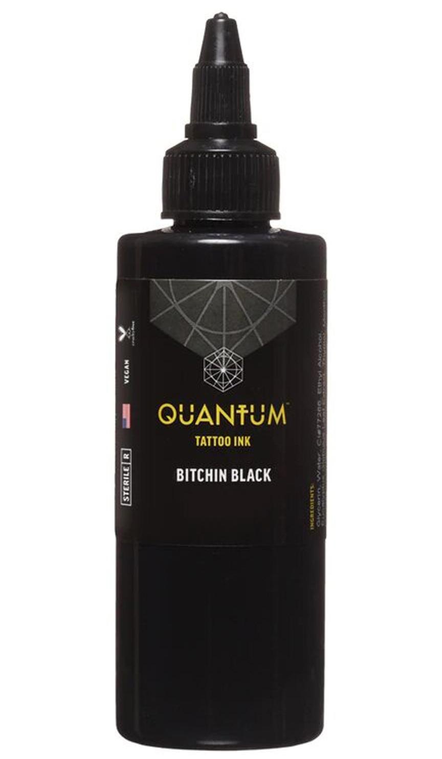 Quantum Tattoo Ink Bitchin Black - 240ml 8oz Gallery