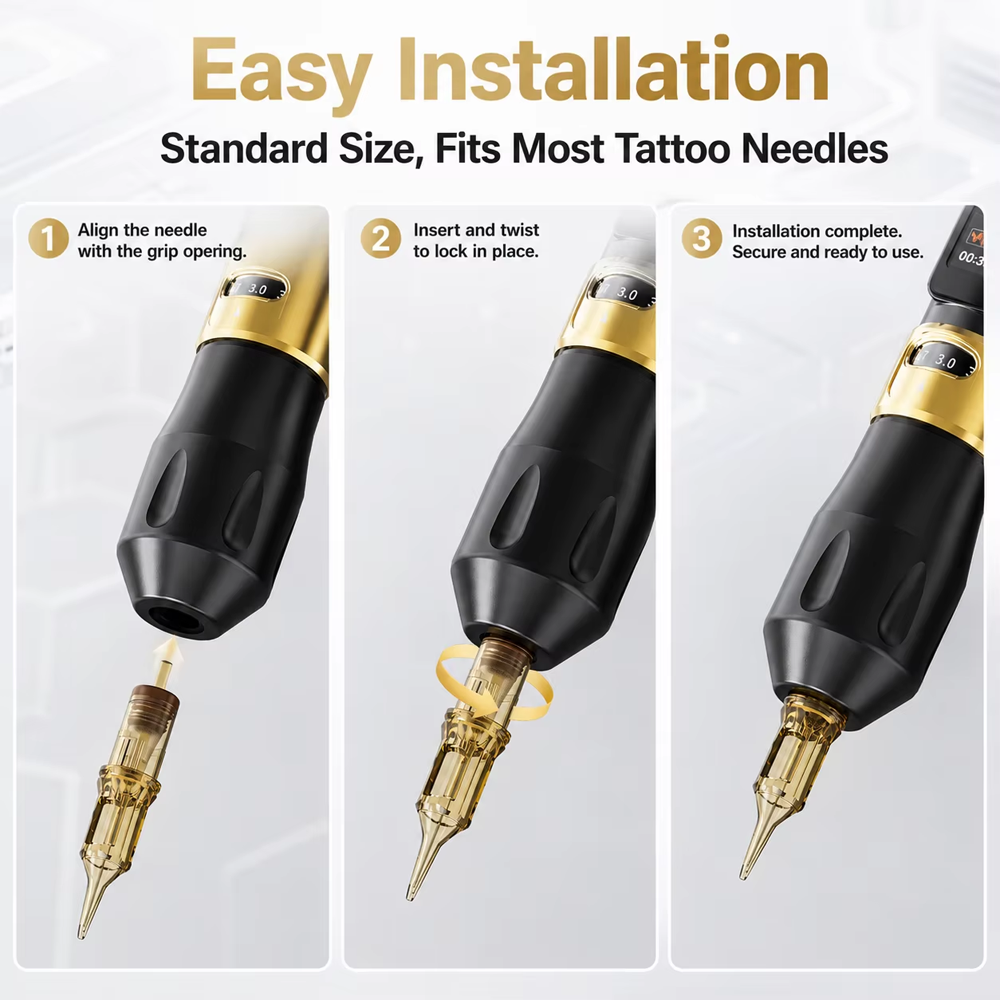 ELF Pro Wireless Tattoo Machine Pen Gallery