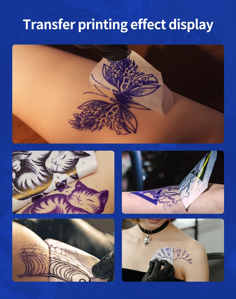 AIMO T08F Tattoo Stencil Printer Gallery