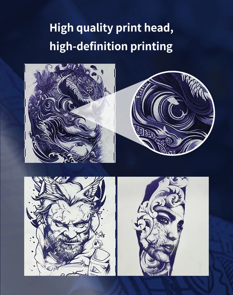 AIMO T08F Tattoo Stencil Printer Gallery