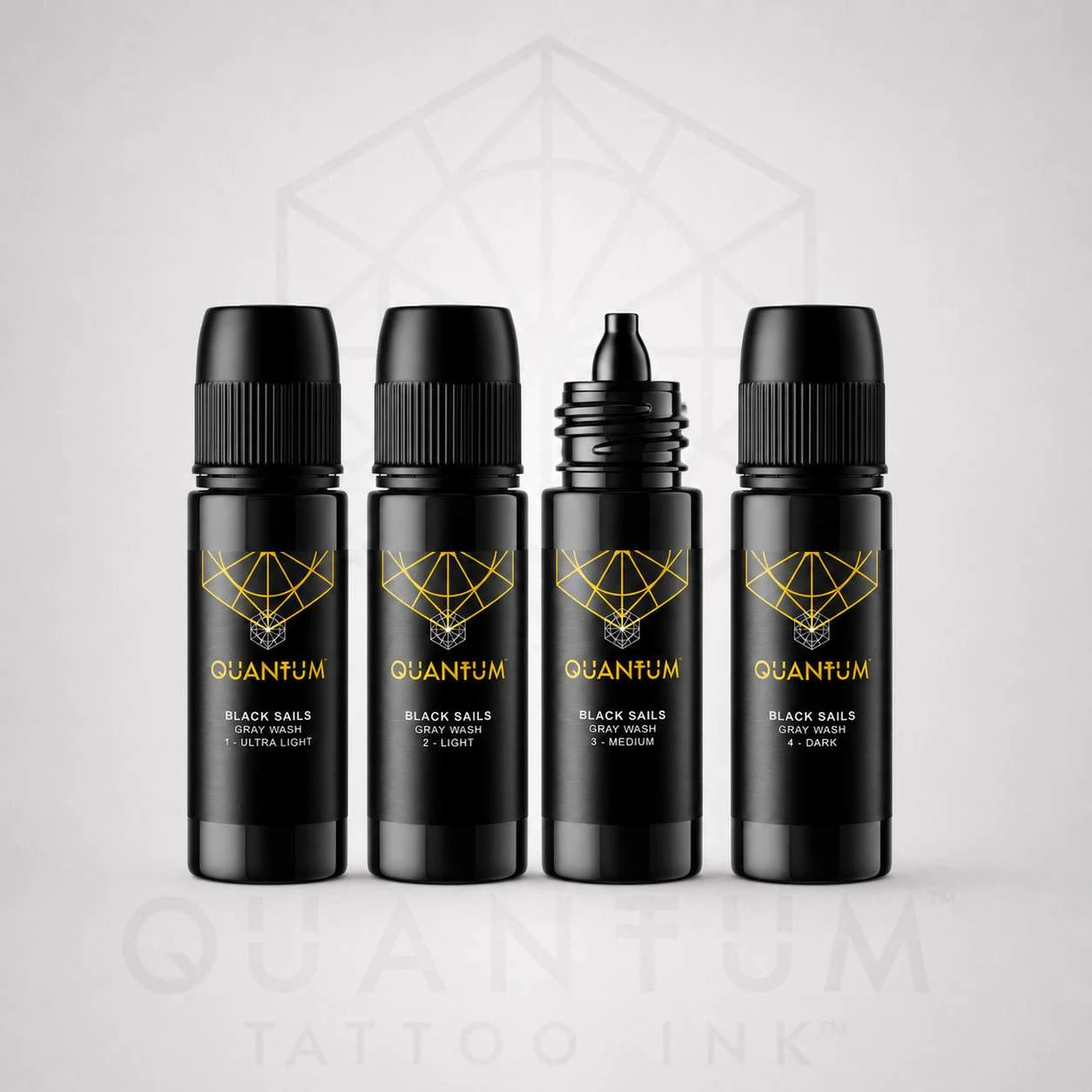 Quantum Tattoo Black Sails Gray Wash Set